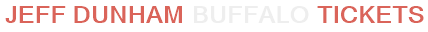Jeff Dunham Buffalo Tickets