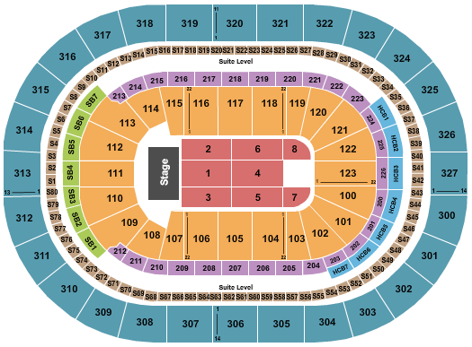 KeyBank Center Jeff Dunham Seating Chart